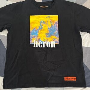 Heron Preston Yellow Tee
